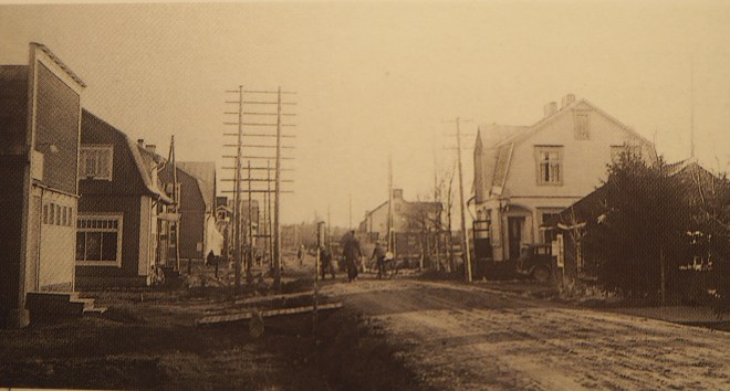 Stora Byvägen på 1910-talet